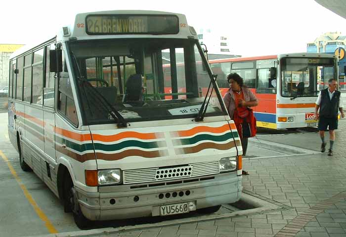 Hamilton City Optare Metrorider 92